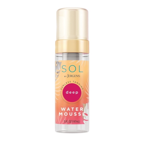 SOL by Jergens Deep Water Dye Free Tanning Mousse with Coconut Water NWT - Picture 1 of 1